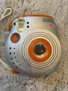 チェキinstax mini 20 シルバー/オレンジ