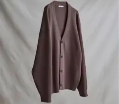 【WYM LIDNM】WIDE AZE CARDIGAN ニットカーディガンのサムネイル