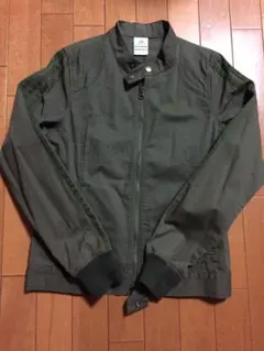ジャンパー ブルゾン アディダス MからL カーキ