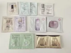 スキンケア サンプルセット 12点 下地 ファンデーション 美容液 クリーム