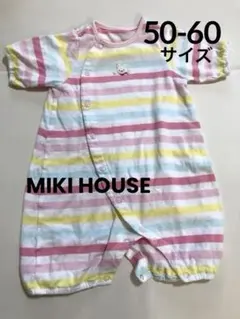 <お値下げ>ミキハウス　ロンパース　mikihouse 50-60