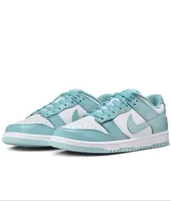新品未使用ナイキダンクローホワイトスカイブルーNIKEDUNKターコイズ