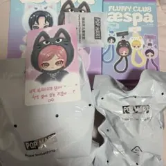 popmart aespa ぬいぐるみペンダントスマホストラップジゼル2個セット