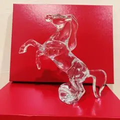 【本日終了SALE！大人気】Baccarat いななく馬　縁起物　躍動感 高級感 Baccarat バカラ いななく馬 名入れ彫刻代込み | Baccaratonlyshop