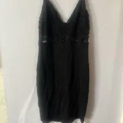 Forever 21+ 【XL】ブラックキャミワンピース 黒