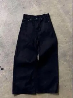 vanish202a loose fit oil coating jeans | Mercari