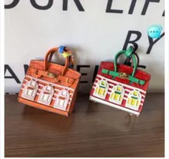 人気商品入荷しました！　オレンジ ミニバッグ風チャーム