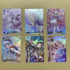 ヴァイスシュヴァルツ　バンドリ　BDR 6枚セット