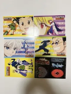 HUNTER×HUNTER ハンターハンター ポストカード ステッカー