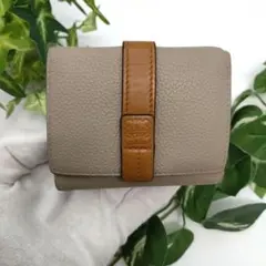 ⭐️新品未使用⭐️　LOEWE　トライフォールウドウォレット　三つ折り財布　レザー LOEWE（ロエベ） 三つ折り財布 Anagram Tri-Fold Wallet アナグラム