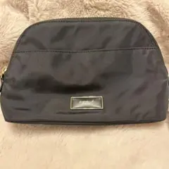 agnes b. ブラック ナイロンポーチ
