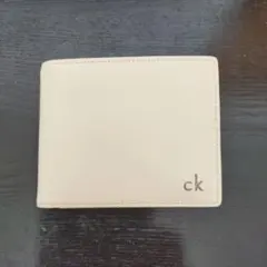 美品　カルバンクライン　財布　二つ折り　CK CALVIN KLEIN