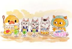 猫猫亀田の日8/17 10（原画）ポストカードのみ