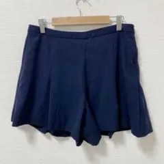 【40】ロペピクニック　レディース　パンツ　ショートパンツ　タックパンツ　無地