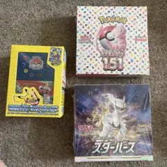 ru_様専用 ポケモンカード　横浜 記念 デッキ+151 +スターバースBOX