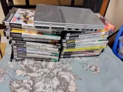 PS2 SCHP-75000/ゲームソフト２２本ジャンク品