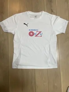 PUMA KUMAMOTO OHZ ホワイト Tシャツ XL