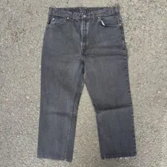 619 EURO Levi's カナダ製 ブラックデニム