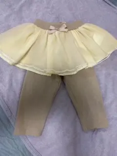 petit main チュチュ付きレギンス　80