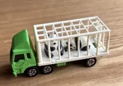 トミカ　三菱ふそう　動物運搬車　2台セット トミカ 赤箱トミカ#76【三菱ふそう動物運搬車パンダ トラック】1
