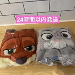 新品未使用 タグ付きディズニー ニック ジュディ ファンキャップセット