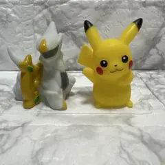 ポケモンキッズ 指人形 フィギュア アルセウス ピカチュウ　ポケモン