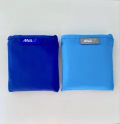 ANA　エコバッグ2個セット　折りたたみ　　　　　 【匿名発送】