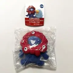 大阪万博 ミャクミャクとカモノハシのイコちゃん カプセルぬいぐるみ ミャクミャク