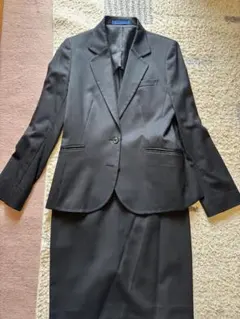 アオキ　ブラックスーツ スカート　パンツセット