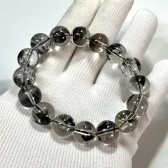 高品質　ハーキマーダイヤモンドブレスレット　透明感きれい　4