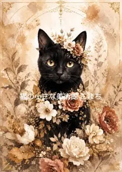一点限り】花氷きらめく黒猫の小さな宝物 黒猫 K683 - メルカリ
