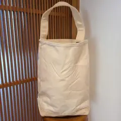 TEMBEA バゲットトートバッグ レザー × キャンバス　ユニセックス