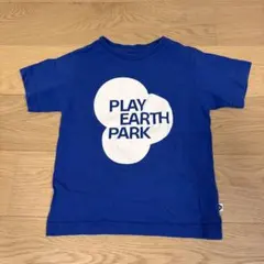 PLAY EARTH PARK Tシャツ ブルー（ノースフェイス）ゴールドウインのサムネイル