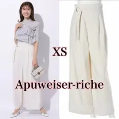 アプワイザーリッシェ　シアーフレアパンツ　20 Apuweiser-riche（アプワイザーリッシェ）の「シアーフレアパンツ