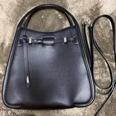 LOEUVRE（ルエブル） ブラック ハンドバッグ ショルダー 2way
