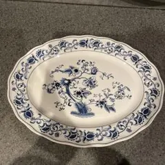 【値下げ】ニッコー　楕円大皿　オーバルプレート　ダブルフェニックス