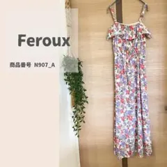 Feroux フェルゥ　花柄　キャミソール　ワンピース　リゾート
