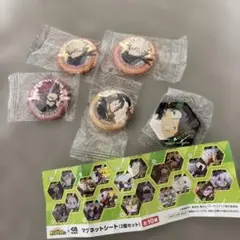 僕のヒーローアカデミア　くら寿司　びっくらポン 缶バッジとマグネットシート