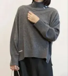 ハイネックセーター ニット