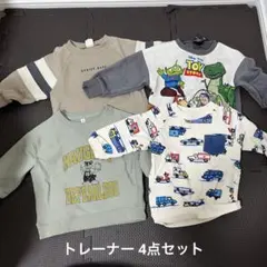 トレーナー4点セット（キャラクター・車両デザイン）