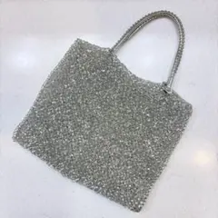 【美品】ANTEPRIMA スタンダード スクエア ミディアム シルバーのサムネイル