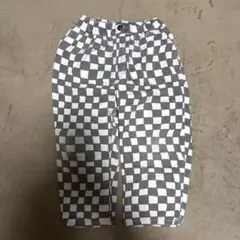 バースデイ マイリトルワンダー チェッカー柄 デニム パンツ 110