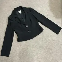 処分価格‼️キソノイヨ　ポリウールストレッチショートジャケット