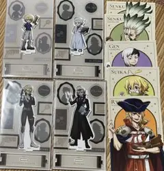 dr.stone ゼノ　スタンリー　アクリルスタンド　4点セット　ポストカード