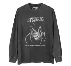 XL The Thing 遊星からの物体X ビンテージ加工 長袖Tシャツ
