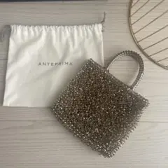 ANTEPRIMA シルバーゴールド ワイヤーバッグ 保存袋付き