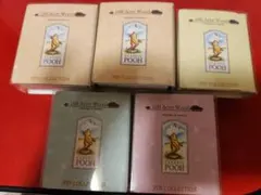 ディズニー　ウィニー・ザ・プー 100エーカーの森 ピンコレクション　5個セット
