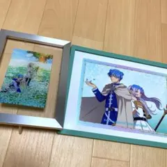 葬送のフリーレン　クリアビジュアルポスター 額付き　フレーム　ポスター　プレート