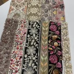 インド刺繍リボンセット