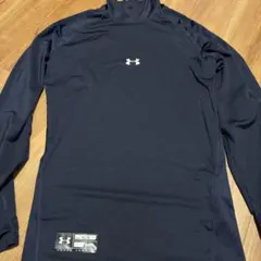 Under Armour ベースボールアンダーシャツ ハイネックネイビーLサイズ